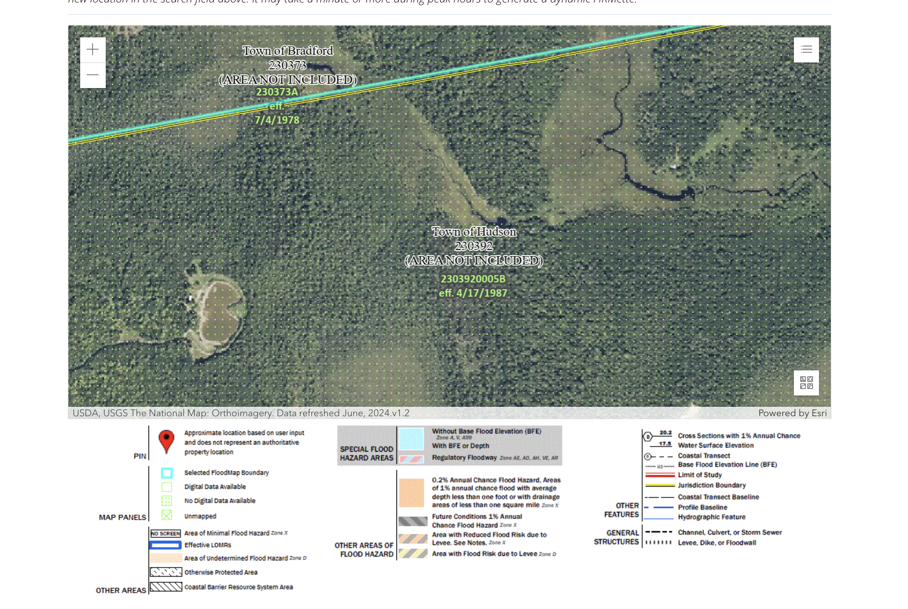 172 Hudson FEMA map