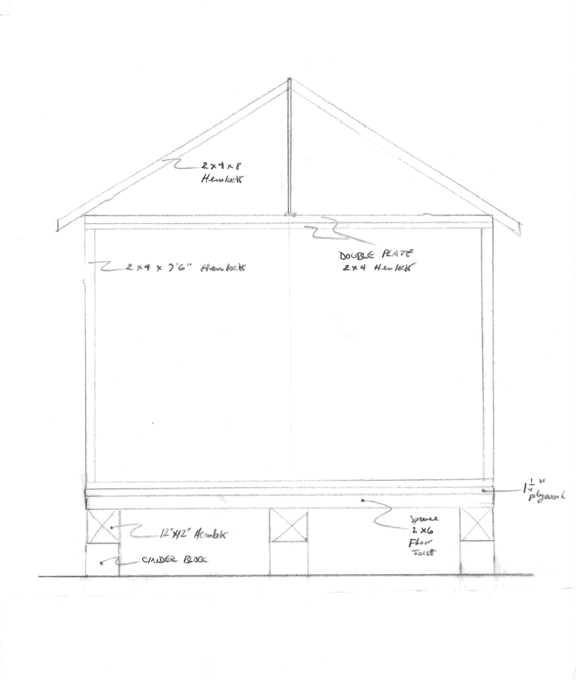412 Hudson Exterior drawing
