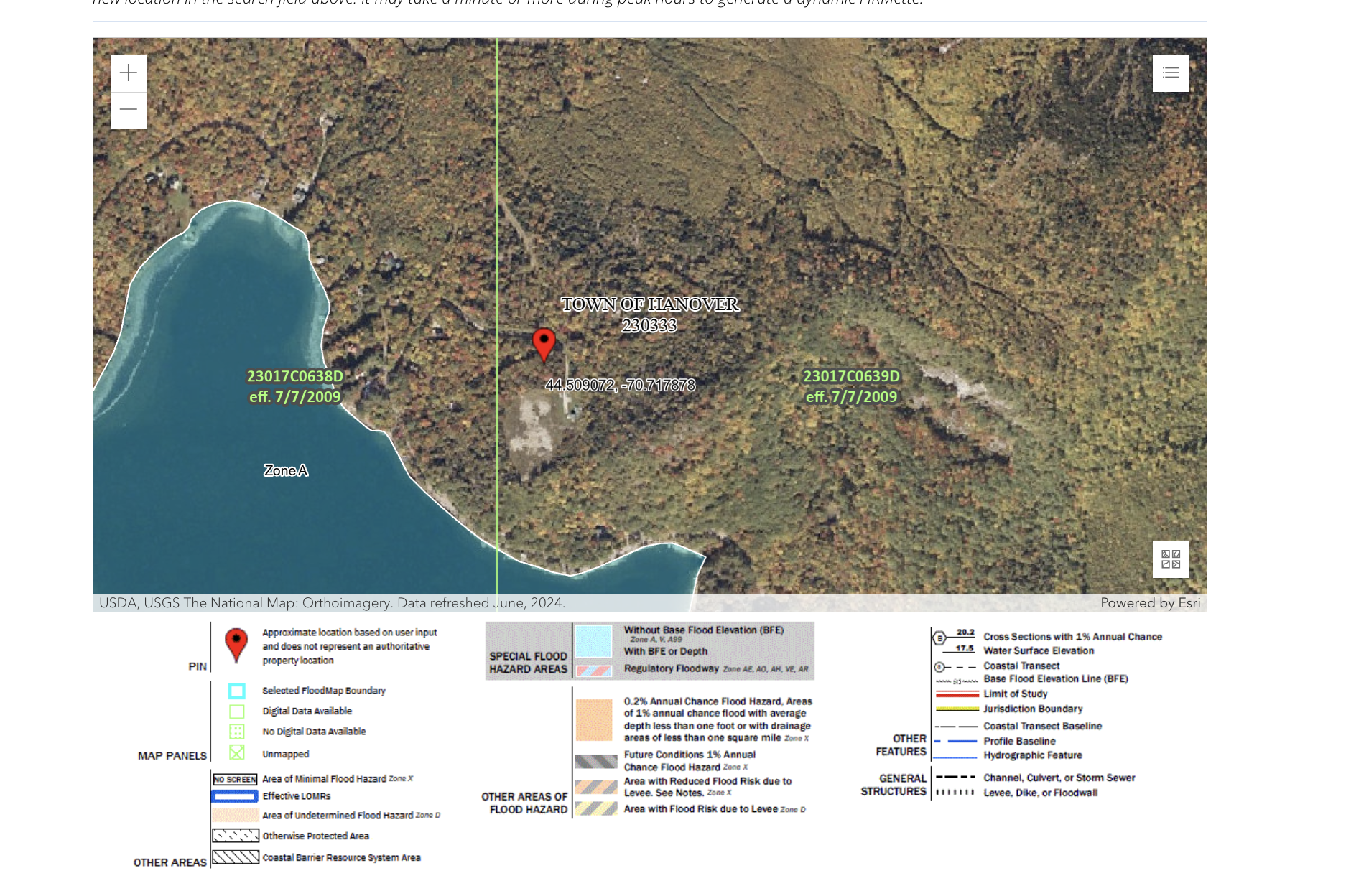 440 Hanover FEMA Map