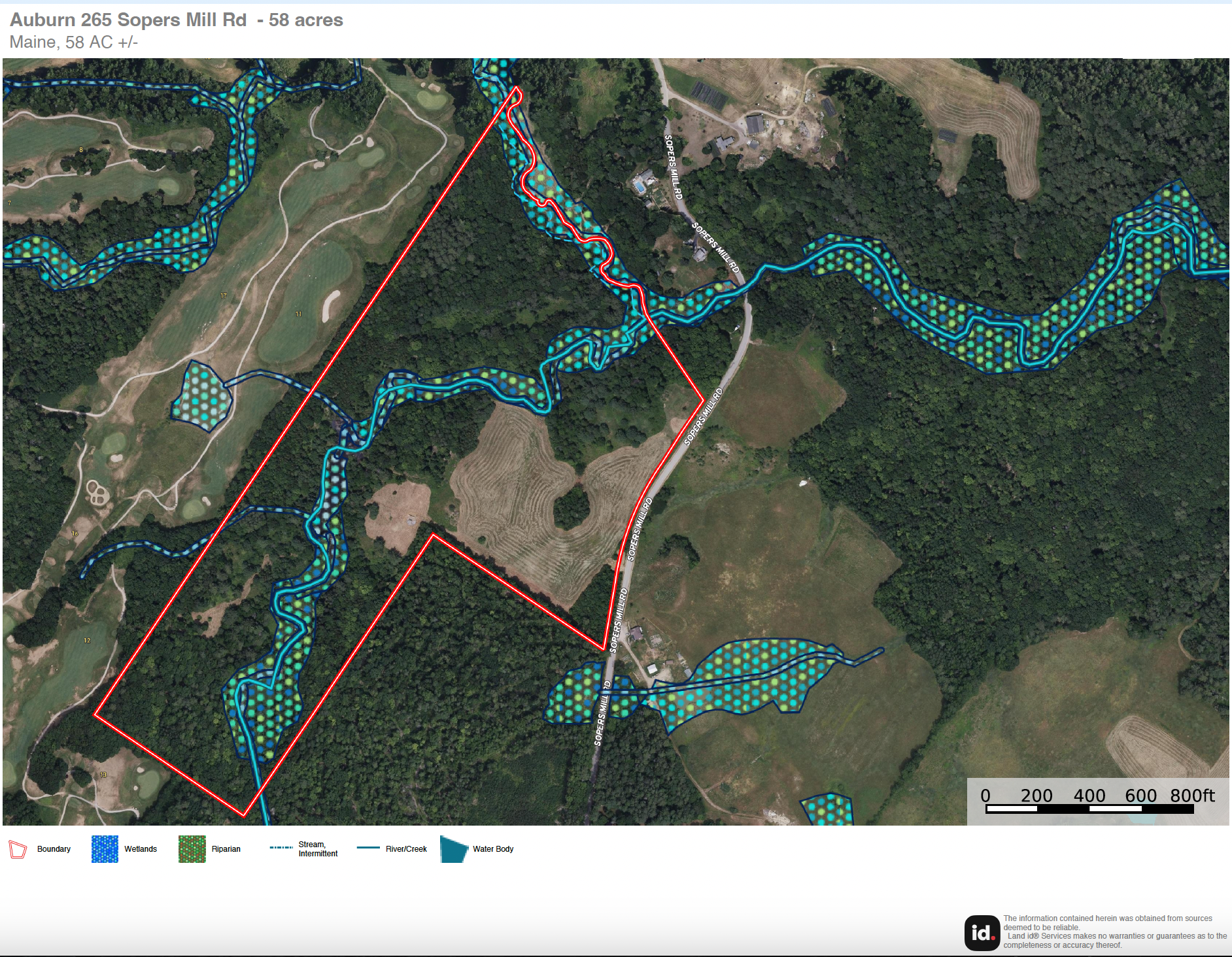 47 Smaller Wetland map
