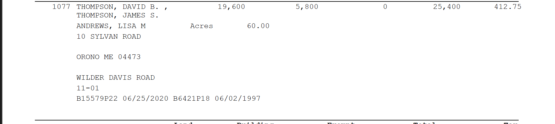 941 2025 Tax Commitment to Thompson