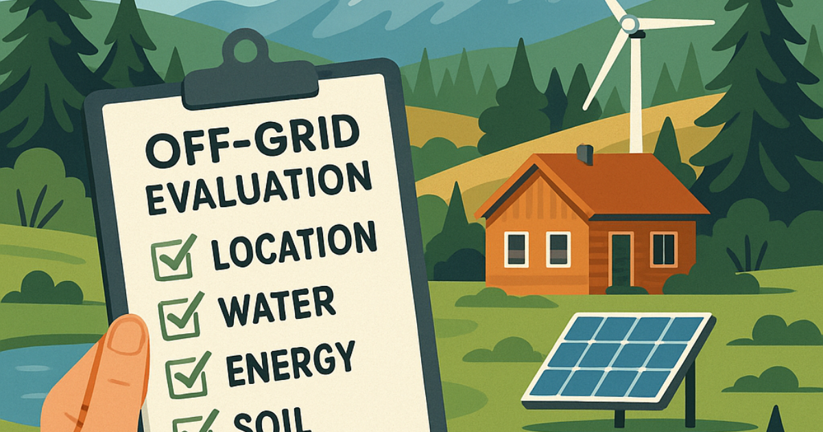 AFM Real Estate | What to Look for When Buying Off-Grid Land | AFM…