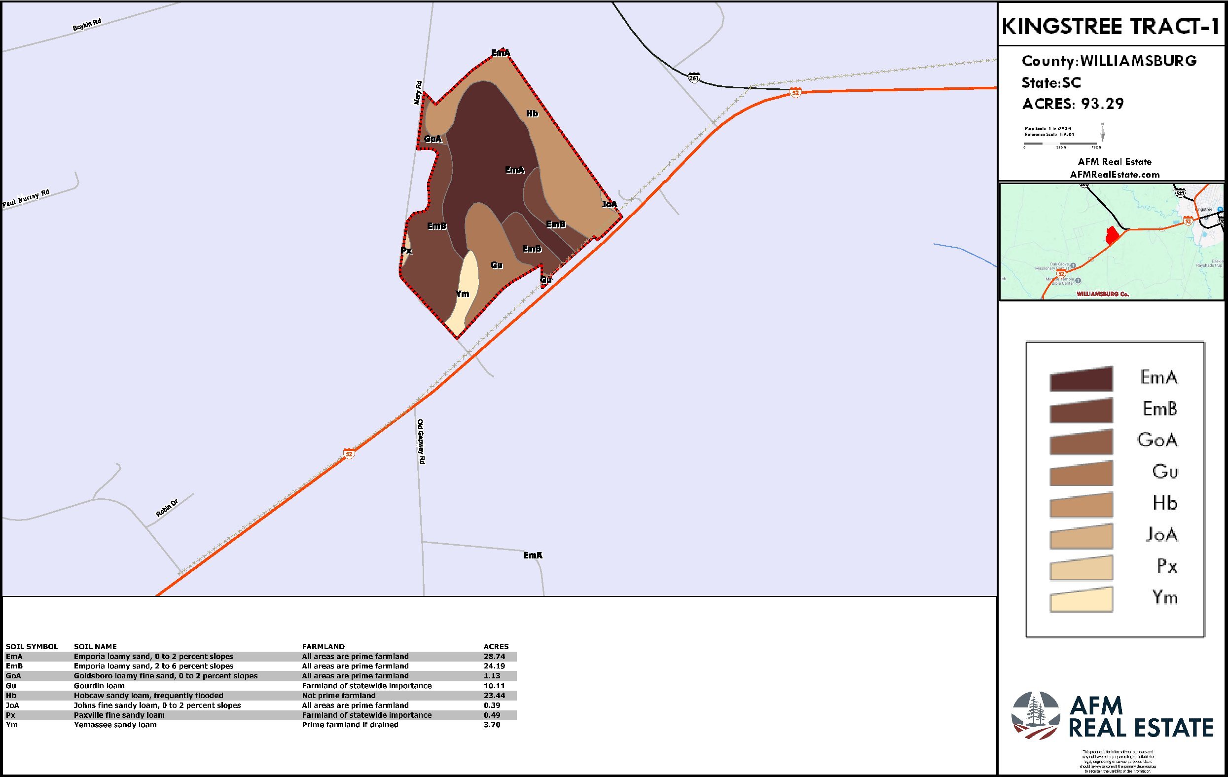 10 KINGSTREE TRACT 1 LAYOUT TL SOIL thumbnail
