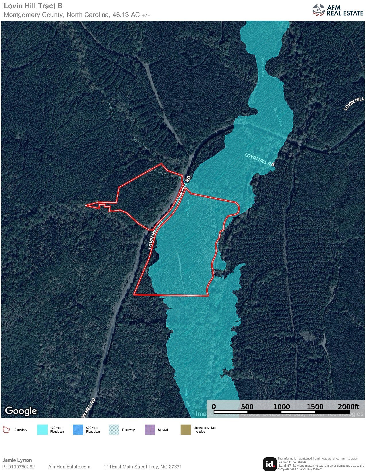 156 Lueptow Lovin Hill Tract B 100 year Flood Map thumbnail