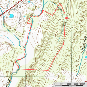 214 Busbin Road Topo thumbnail