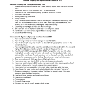242 2025 Personal property improvement list Butterfield Island thumbnail