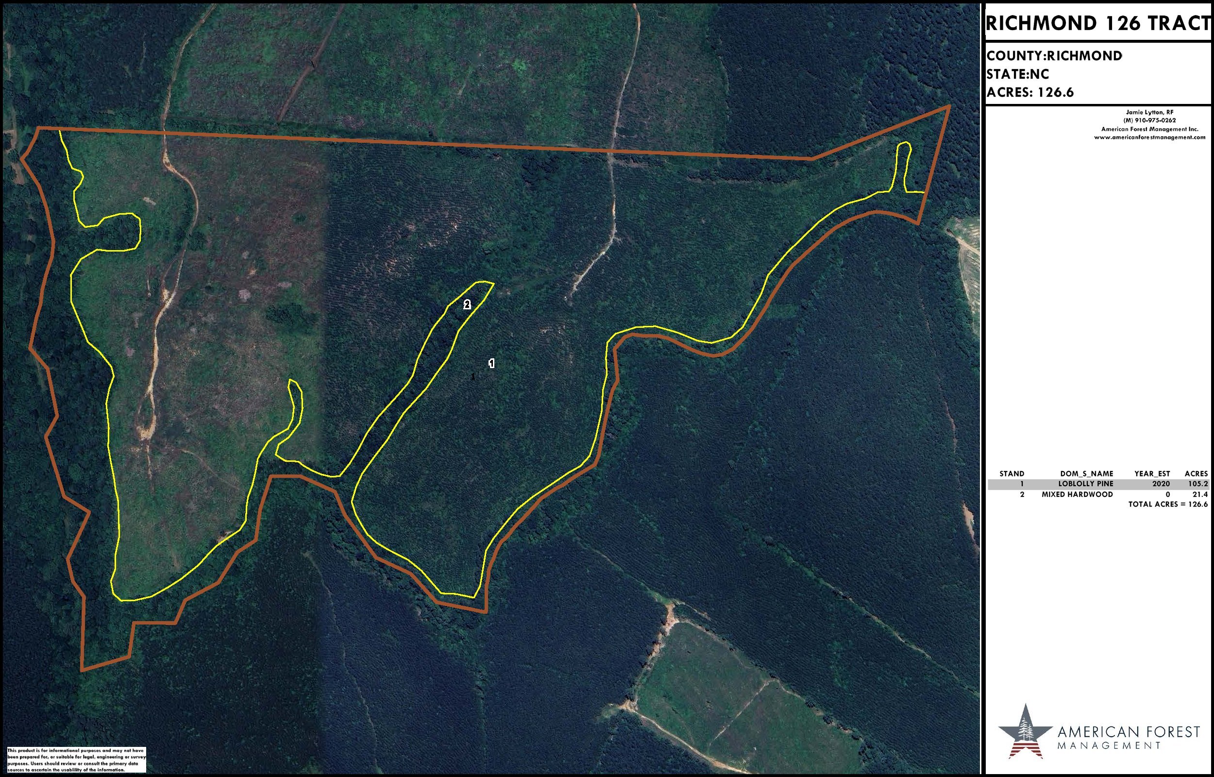 264 RICHMOND 126 TRACT LAYOUT TL STAND MAP thumbnail
