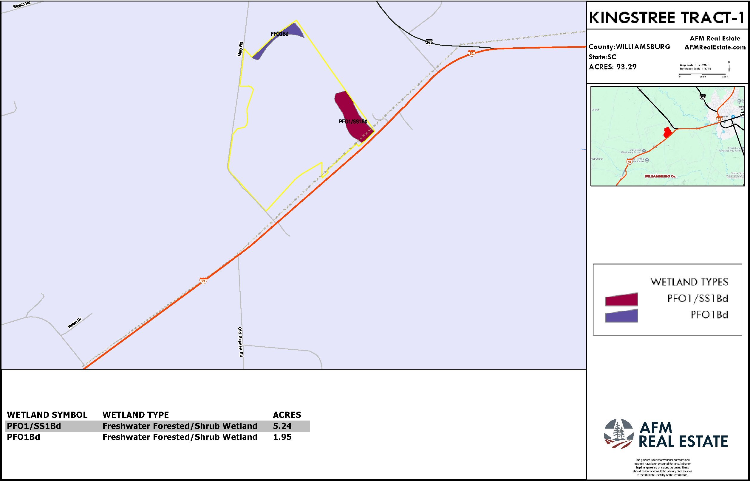 278 KINGSTREE TRACT 1 LAYOUT TL WETLAND thumbnail