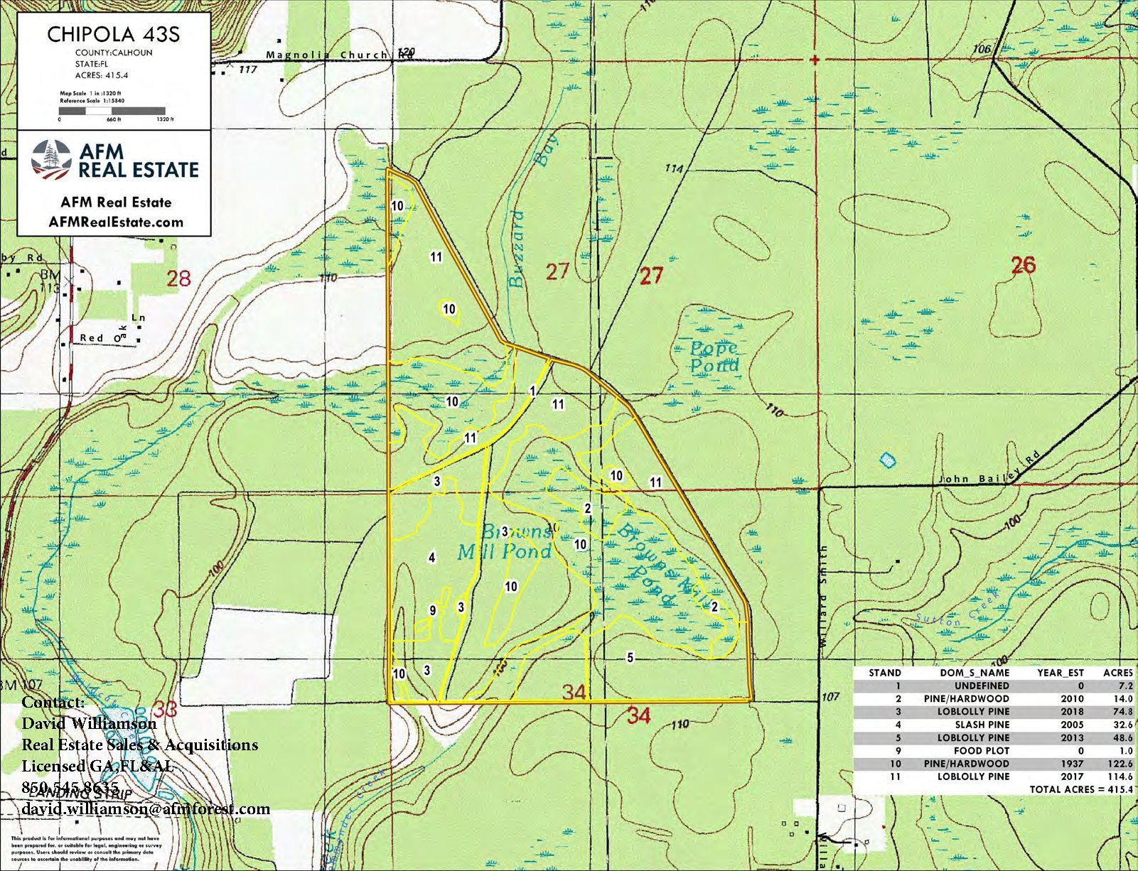 297 CHIPOLA 43 S LAYOUT LL TOPO geoenabled thumbnail