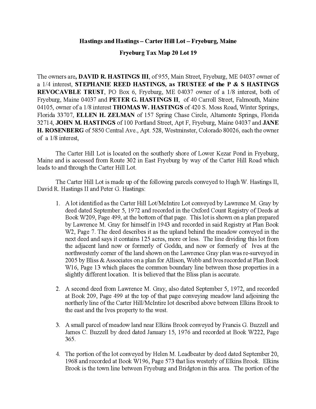 309 Carter Hill Description of ownership 1 thumbnail