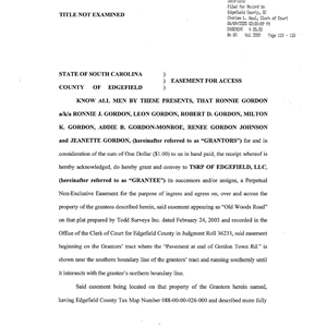 425 Easement Gordon TSRP May 2025 thumbnail
