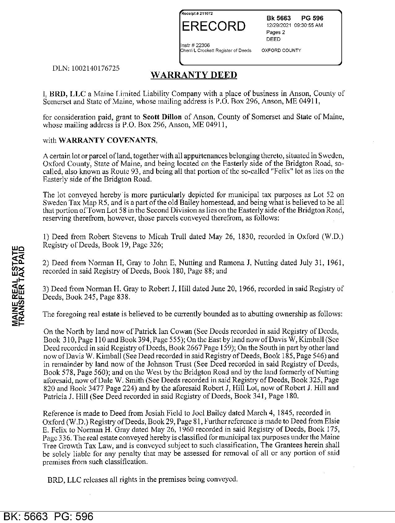 516 Sweden Deed B5663 P596 thumbnail