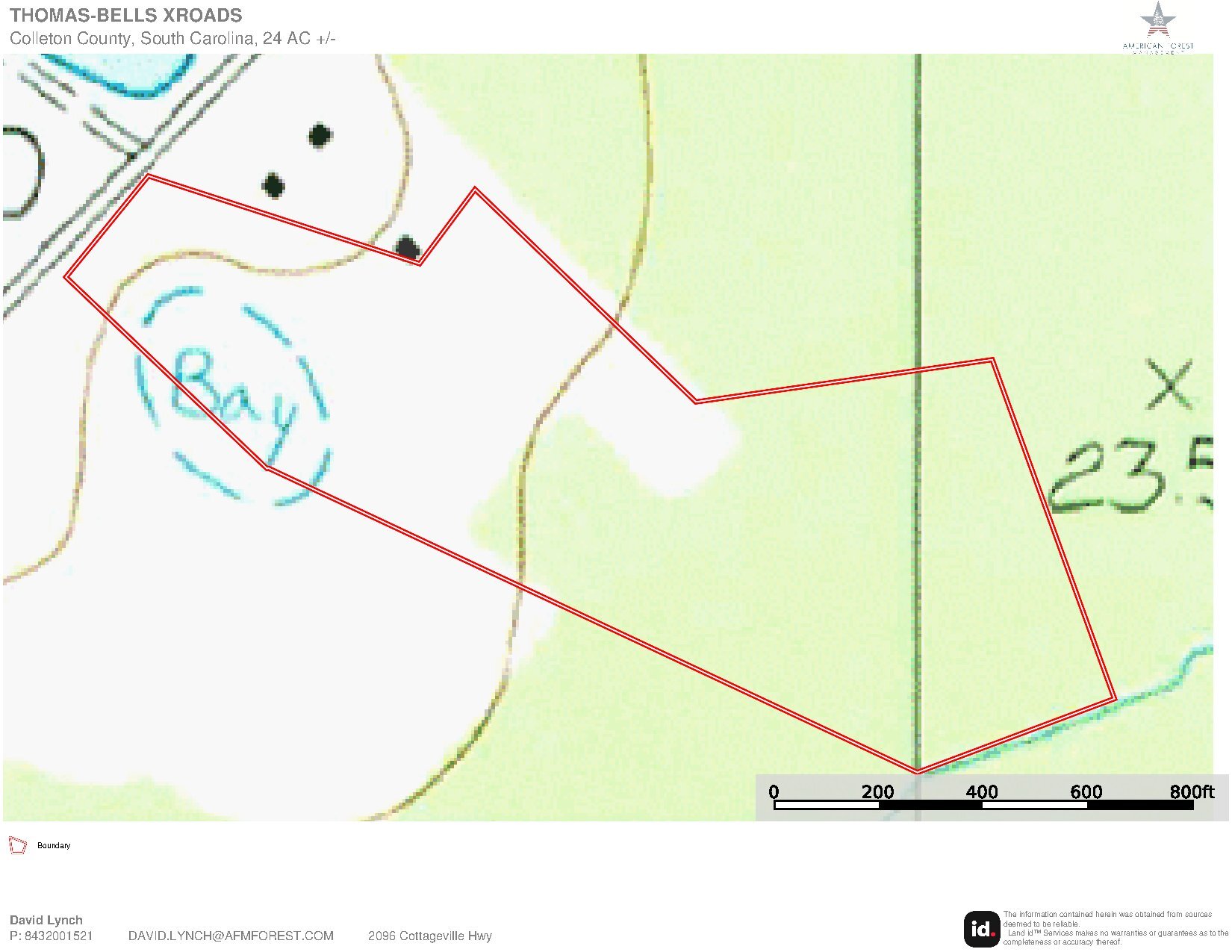 532 THOMAS BELLS XROADS2 topo thumbnail