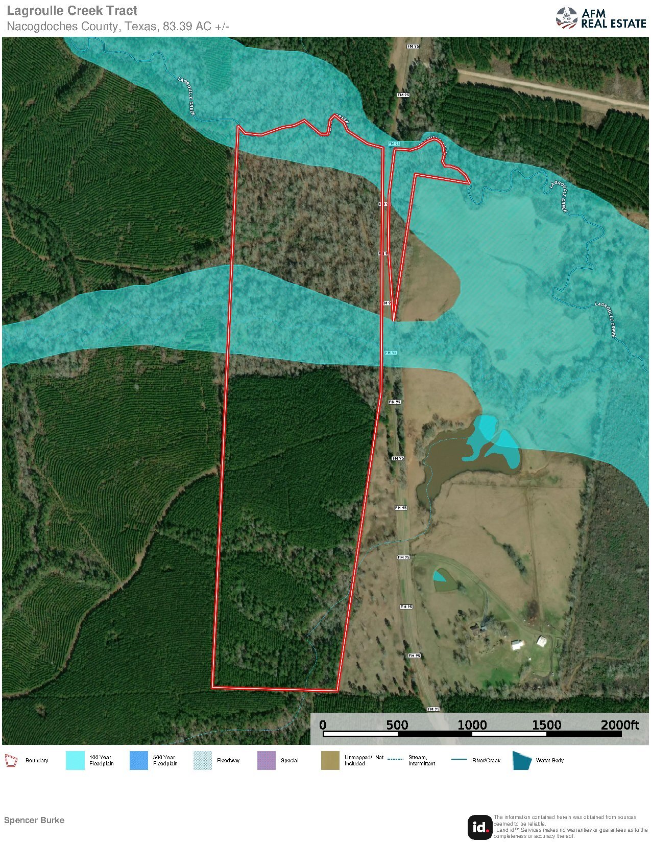 539 Lagroulle Creek FEMA Floodplain Aerial thumbnail