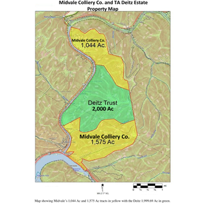 6012d3a2984d1 Midvale Colliery Coand TA Deitz Estate Property Map thumbnail
