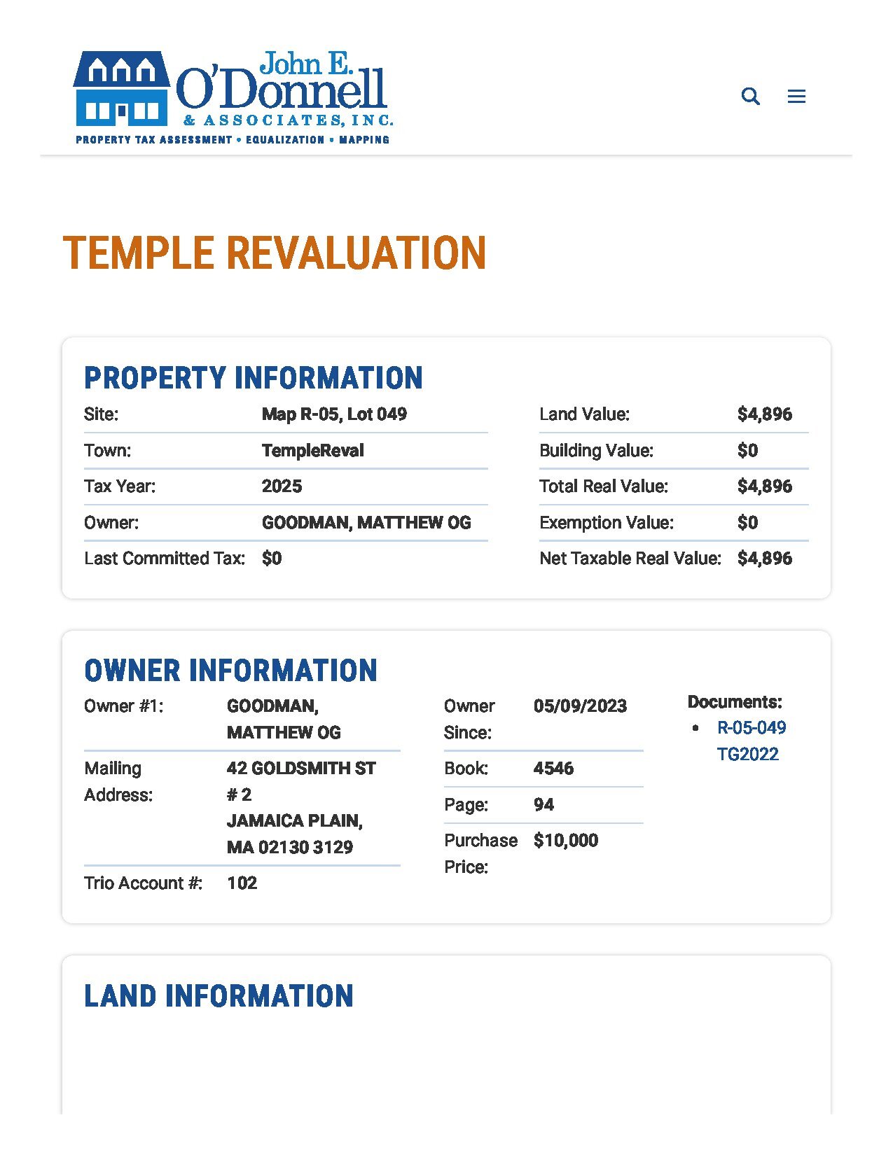 608 Goodman Tax Land thumbnail