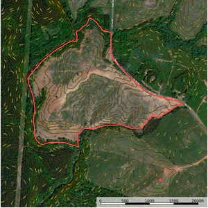 634 East Fork Topo Map thumbnail