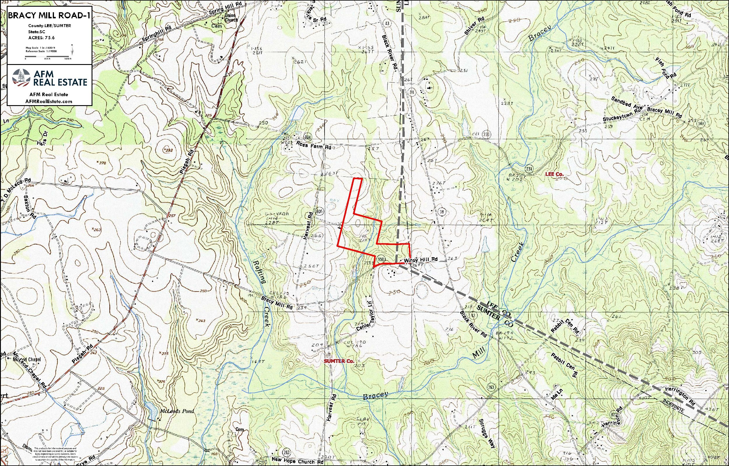 66 BRACY MILL ROAD 1 LAYOUT TL TOPO thumbnail