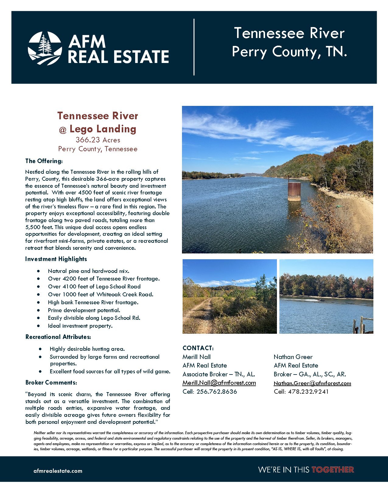745 Tennessee River Offering Brochure thumbnail