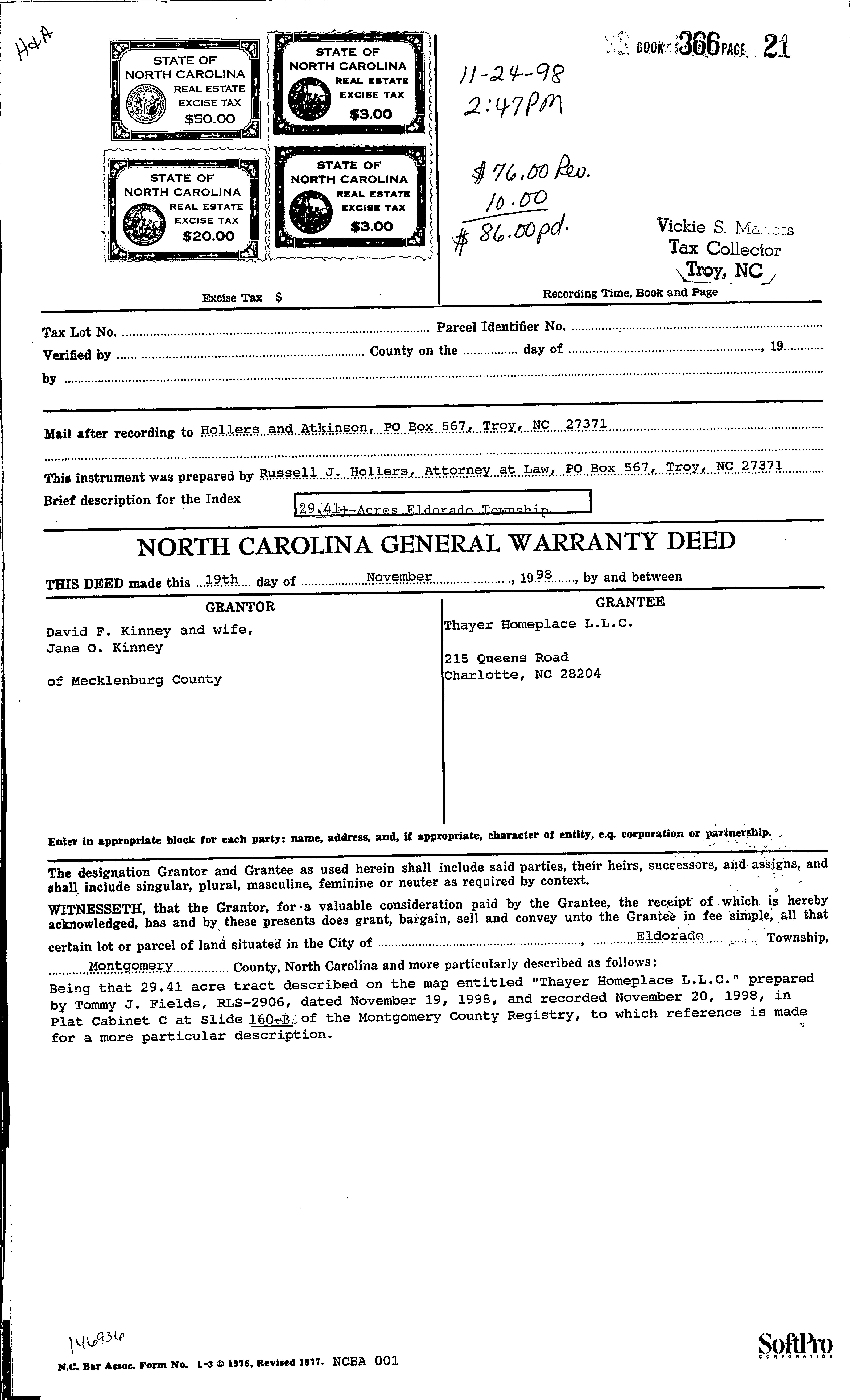 765 Thayer Homeplace Deed thumbnail