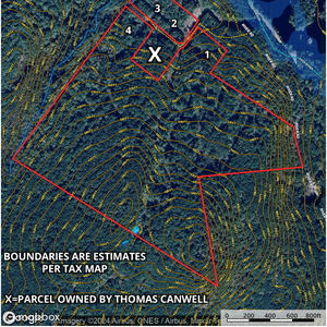 816 Hiram Contourwetland map MLS thumbnail