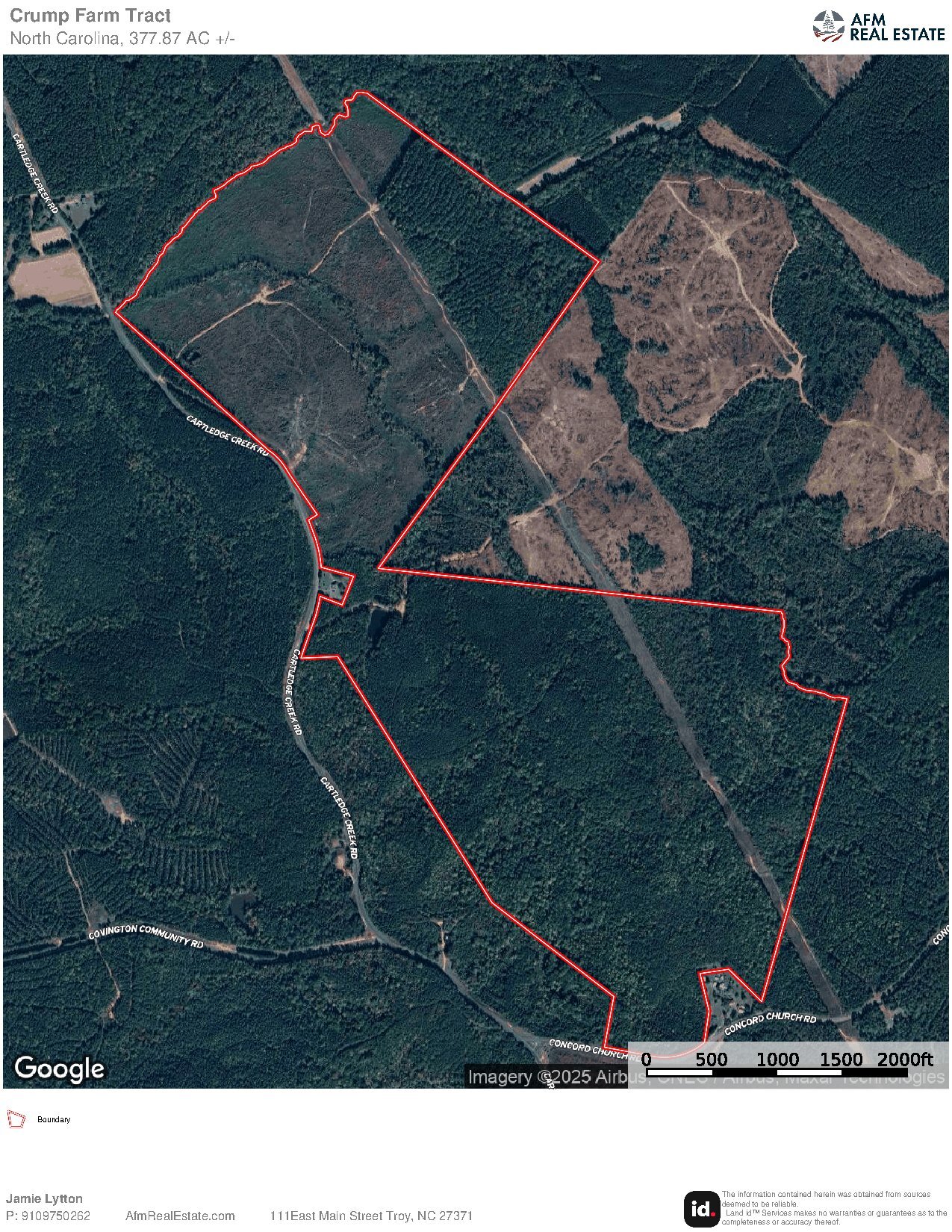853 CRUMP FARM TRACT AERIAL TRACT MAP thumbnail