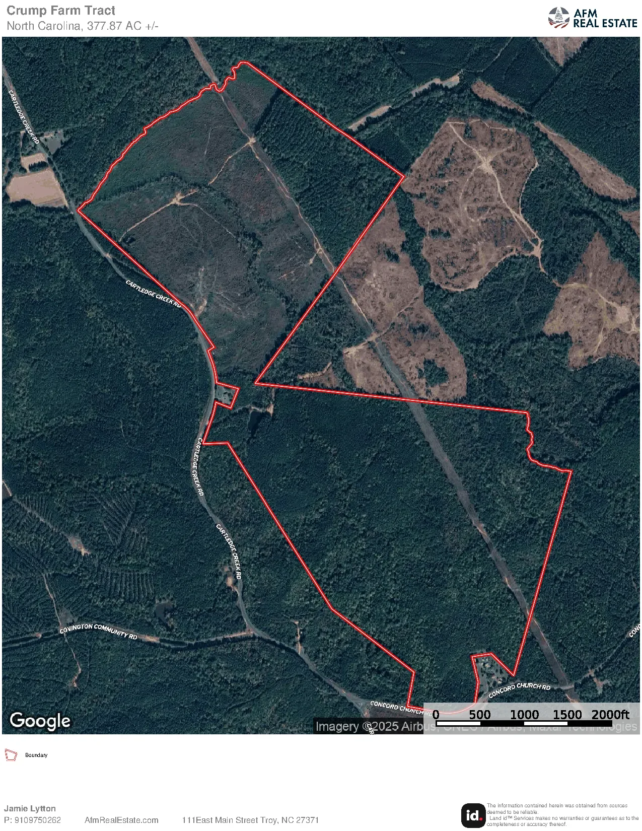 853 CRUMP FARM TRACT AERIAL TRACT MAP thumbnail