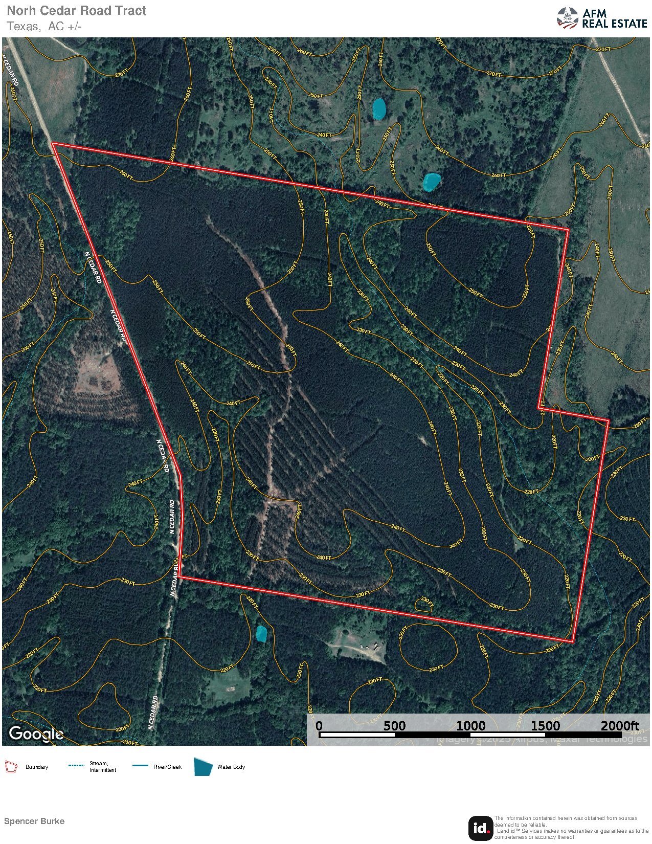 872 North Cedar Road Tract Aerial Topo thumbnail
