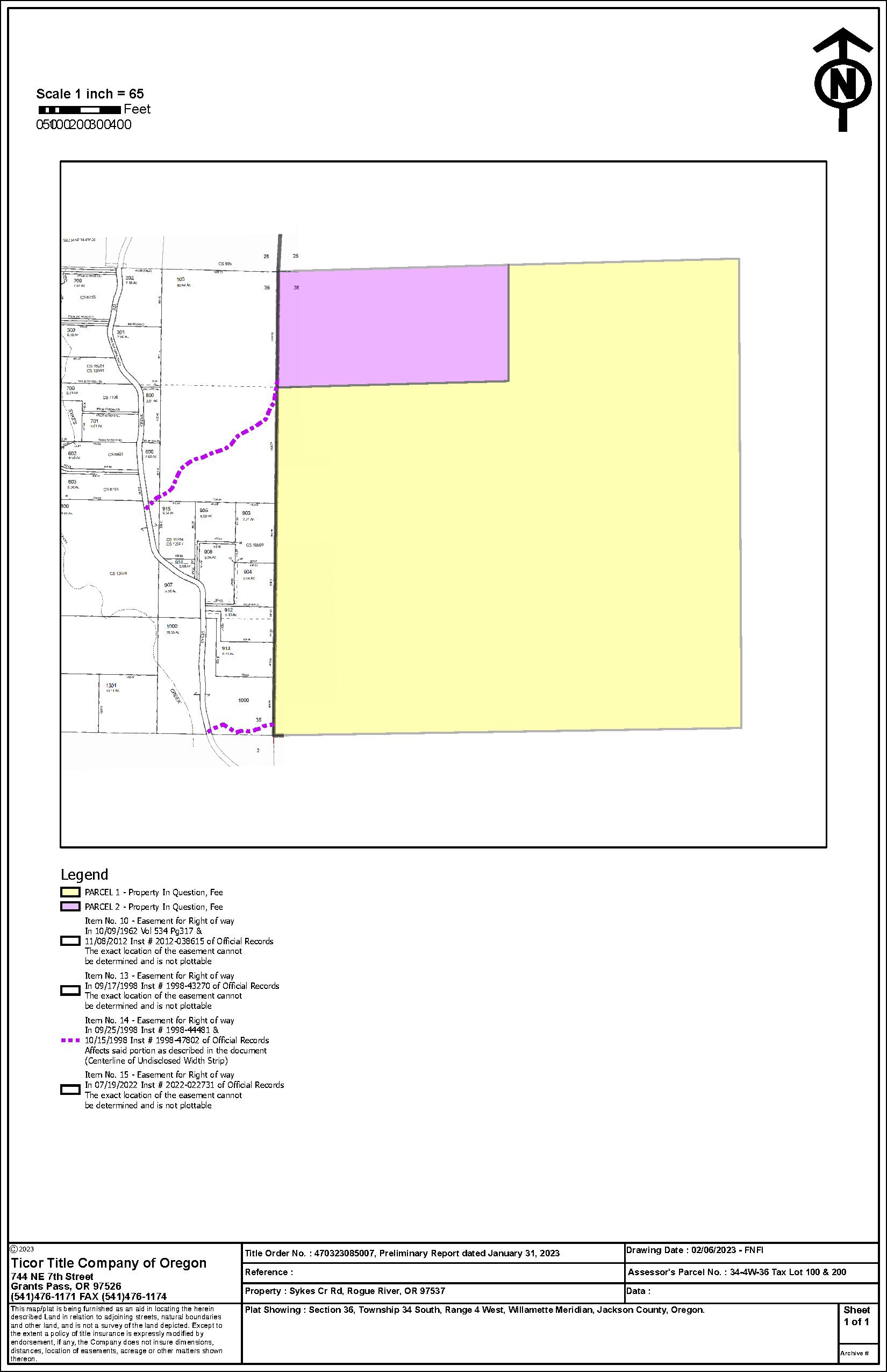 902 Easement Map thumbnail