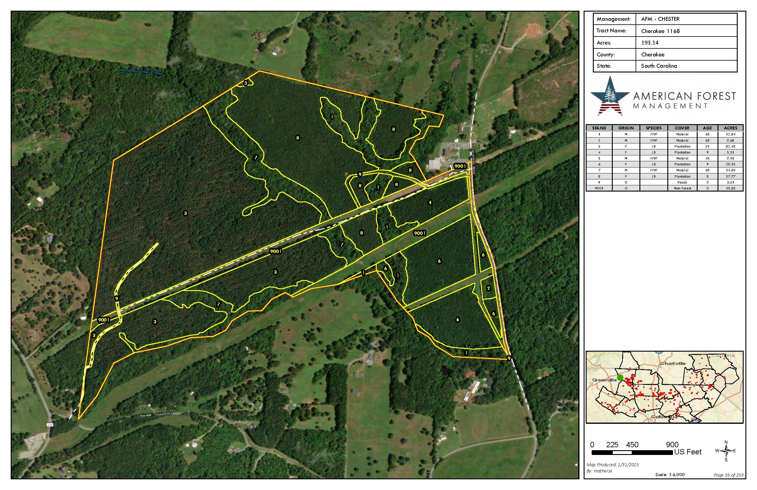 905 Stand Map Cherokee 1168 thumbnail