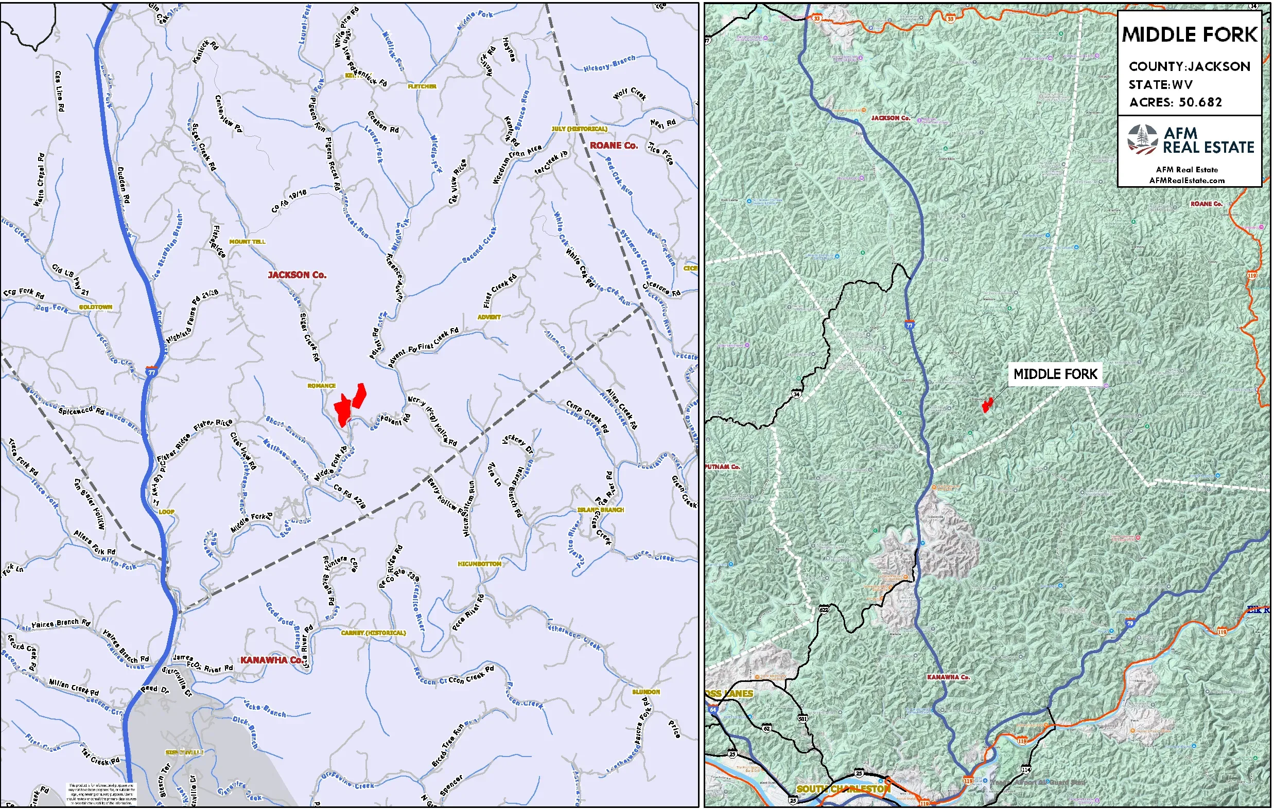 927 MIDDLE FORK PROPERTY LOCATOR MAP thumbnail