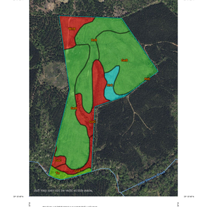 951 Map Gordontown soil farmland thumbnail