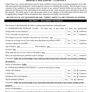 952 Property Disclosure Land Only 125 thumbnail