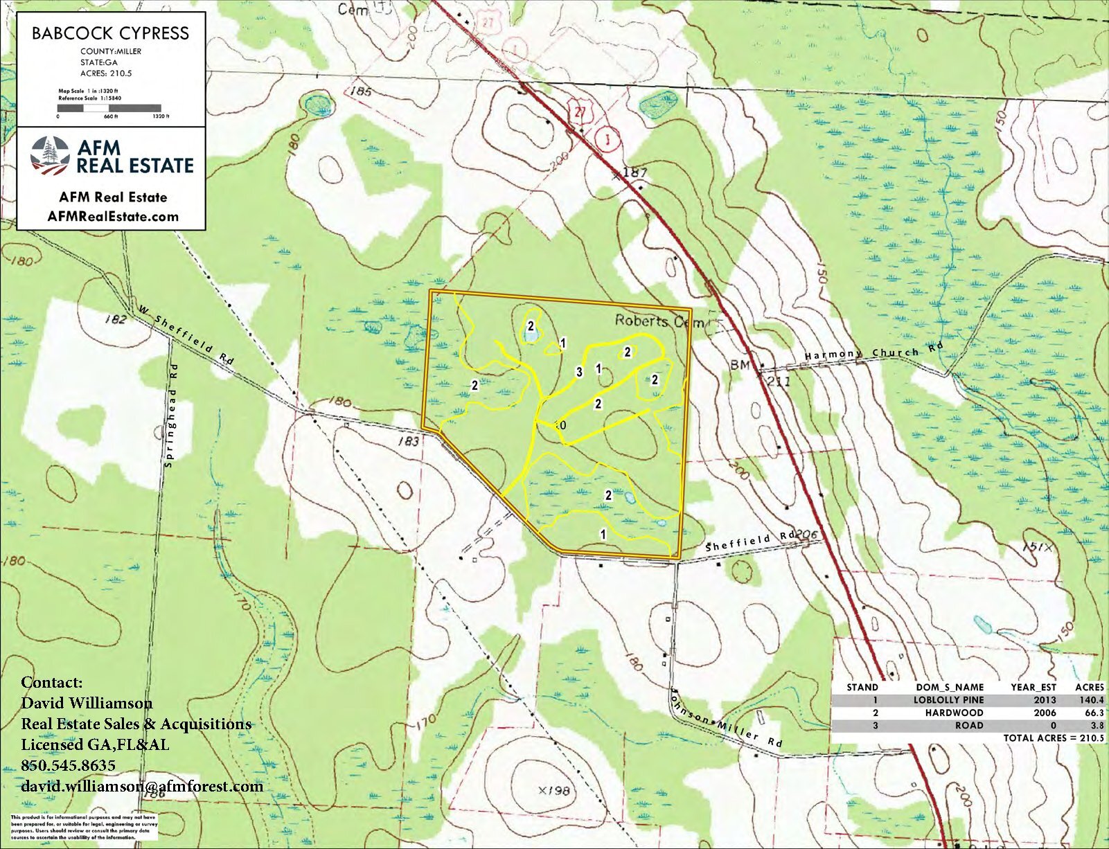 BABCOCK CYPRESS LAYOUT LL TOPO geoenabled thumbnail