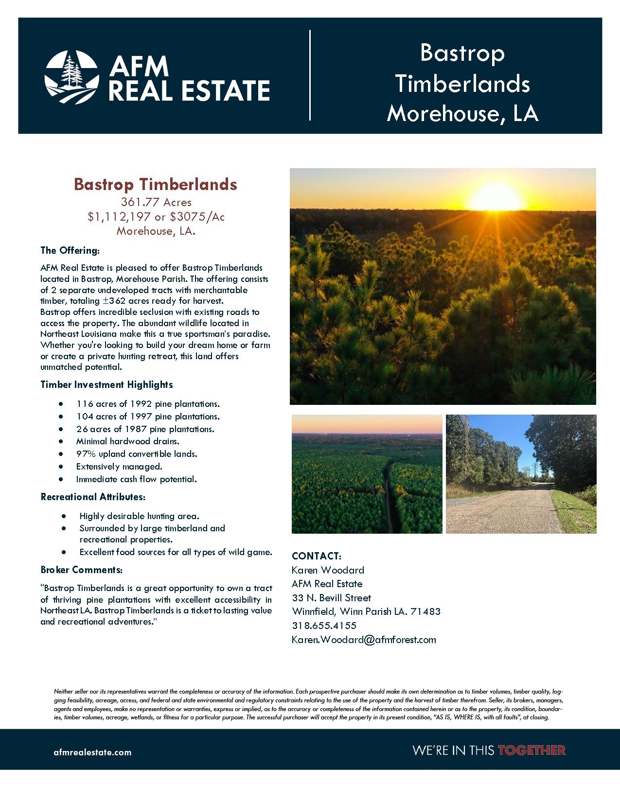 Bastrop Timberlands Brochure thumbnail