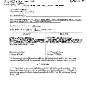 Deed Book 774 Page 10 thumbnail