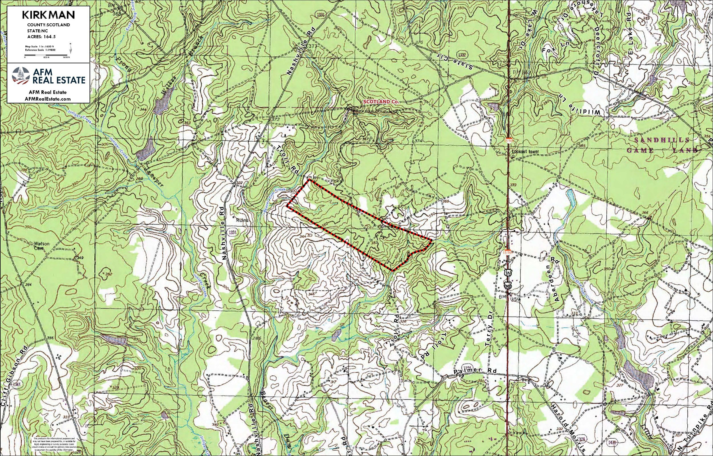 KIRKMAN LAYOUT TL TOPO geoenabled thumbnail