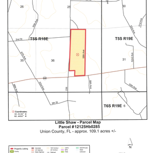 Little Shaw parcel map thumbnail