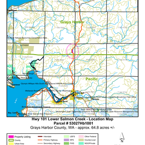 Lower Salmon Creek Location Map thumbnail