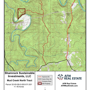 Mud Creek North topo thumbnail