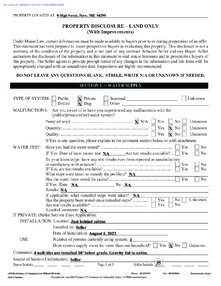 143 Peru Property Disclosure Land Only With Improvements 1025 Thumbnail