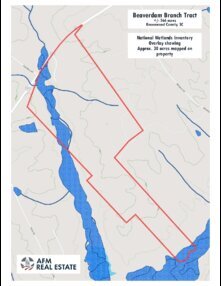279 Map Beaverdam wetland Thumbnail