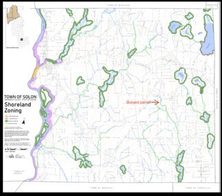 290 Shoreland Zoning Map Thumbnail