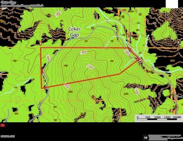 308 Coker Gap 174 Topo Map Thumbnail