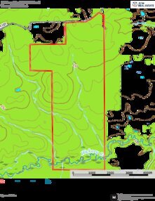 470 Hickory Creek Belott Tract Topo Thumbnail