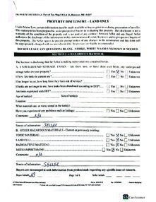 650 Property disclosure Thumbnail