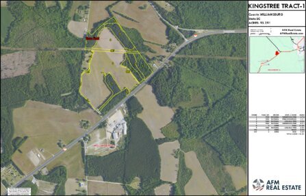 693 KINGSTREE TRACT 1 LAYOUT TL NAIP2025 IMAGE Thumbnail