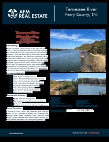 745 Tennessee River Offering Brochure Thumbnail