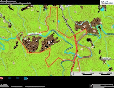 769 Cabin Creek Topo Map Thumbnail