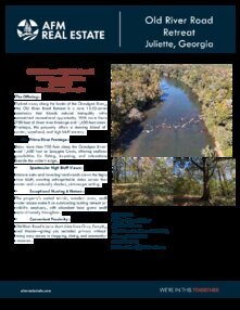 840 Old River Road Retreat Brochure Thumbnail